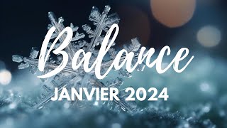 ♎️ BALANCE  JANVIER 2024 « Le retour de l’amour… » Tarot Horoscope Guidance [upl. by Tamiko]