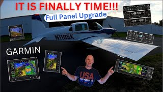 Garmin Avionics Upgrade amp New Panel [upl. by Yriek]