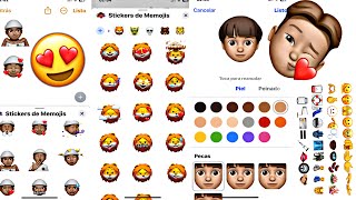 Memojis de IPhone en tu Android 2023 😍🌀🫁 [upl. by Uis161]