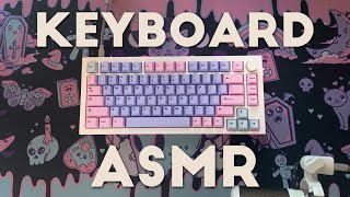 My First Custom Keyboard ♡ ASMRSound Test [upl. by Leirea]