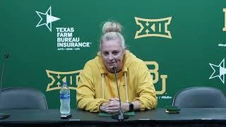 Baylor Basketball W Media Availability with Nicki Collen  November 6 2024 [upl. by Nathanael829]