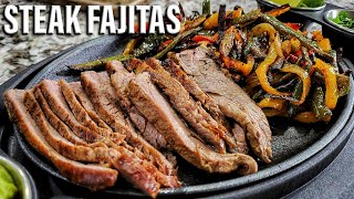 Steak Fajitas  The Best Recipe for a Perfect Dinner [upl. by Ellersick]