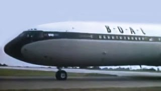 BOAC Vickers VC10 Travelogue  1964 [upl. by Acemat]