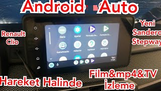 daciarenaulthyundai Android Auto ile VideoYouTubeFilmmp4TV izleme Fermata Auto TRM3U link👇 [upl. by Codd]