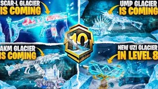 Glacier Scarl amp Uzi spin  Old Glacier are back  New Ultimate Spins  PUBGM [upl. by Hirsh272]