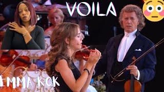 15 Years old Emma Kok  Voilà Lyrics in French and translated into English Andre’ Rieu maastricht [upl. by Ettesel676]