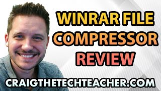 WinRAR Review To Compress Or Extract ZIP RAR ISO And 7z Files [upl. by Katey]