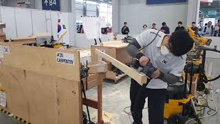 WorldSkills Kazan 2019 Carpentry Korea 02 [upl. by Helali146]