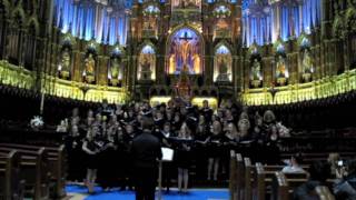 The Biebl quotAve Mariaquot at Notre Dame Basilica in Montreal [upl. by Irrahs]