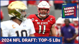 2024 NFL Draft Top5 Linebackers [upl. by Magnien]