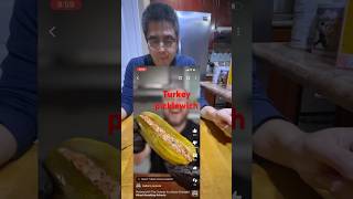 Turkey picklewich Vs albertcancook picklewichfood cooking shots pickle sandwich [upl. by Aramat]