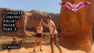 Conquer Corona Arch Flying on Paramotor  Moab Part Two [upl. by Leonidas692]