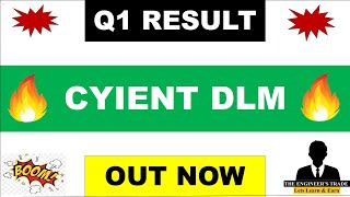 Cyient Dlm Q1 Results 2025  Cyient Dlm Results Today  Cyient Dlm Results  Cyient Dlm Share [upl. by Salomon]