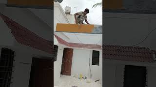 How to Apex Ultima protek Exterior asian paints home wall asianpaints painter shorts [upl. by Ivz]