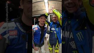 Rossi and Stoner Have Fun at MotoRanch [upl. by Eimarrej]