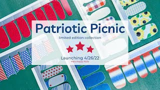 Color Street Patriotic Picnic Collection 2022 [upl. by Adlesirhc153]