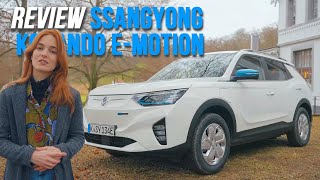 SsangYong Korando eMotion PREVIEW  Eerste elektrisch model van SsangYong getest 2021 [upl. by Leagiba]