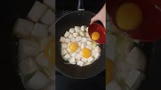 TAHU TELOR GORENG BUMBU KECAP GARLIC PEDAS shorts Resep Masak Mudah Simple Untuk Sehari hari [upl. by Schick822]