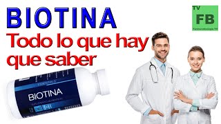 BIOTINA Para qué Sirve Cómo se toma y todo lo que hay que saber ¡Es muy segura👨‍🔬💊 [upl. by Ap955]