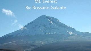 Mt Everest By Rossano Galante [upl. by Nylg]