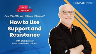 How to Use Support and Resistance with Chris Brecher [upl. by Trillbee18]