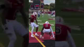 Incarnate Words Jalen Walthall will take the flag on this one Helmet Stand Celebration👀😱 [upl. by Amanda]