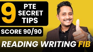 9 Secret Tips to Score 9090  PTE Reading Writing Fill in the Blanks  Skills PTE Academic [upl. by Terchie123]