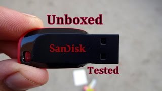 Sandisk Cruzer Blade Pen Drive Unboxed amp Review 2024 [upl. by Stranger435]