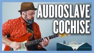 Audioslave Cochise Guitar Lesson  Tutorial [upl. by Darlleen]