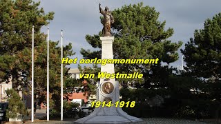 Het oorlogsmonument van Westmalle [upl. by Cindi339]