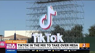 Cardi B Niall Horan among musical acts during TikTok in the Mix concert in Mesa [upl. by Cryan724]