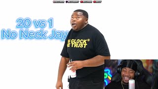 20 vs 1 No Neck Jay reaction [upl. by Ynhoj]