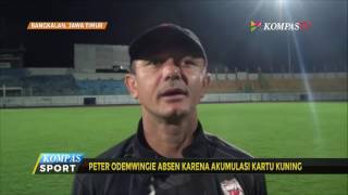 Peter Odemwingie Absen karena Akumulasi Kartu Kuning [upl. by Lotus299]