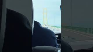 Mackinac bridge northbound ￼ [upl. by Ardnoel357]