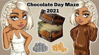 Woozworld Chocolate Day Maze On Woozworld 2021 [upl. by Agrippina]