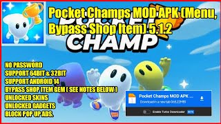 Pocket Champs Mod Apk Terbaru Unlimited Money And Gems Download Latest Version Mediafıre Games [upl. by Nipha]