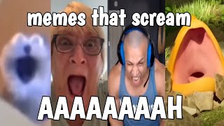 Memes That Scream AAAAAAAH [upl. by Daphene]