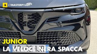 Alfa Romeo JUNIOR Veloce 280 CV  NERA  dal vivo  è VIOLENTISSIMA [upl. by Arman]