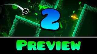 💥 DASH FULL VERSION  PREVIEW 2  Geometry Dash 2204 [upl. by Kurr]