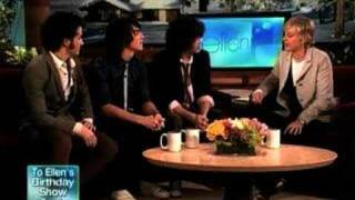 Jonas Brothers Interview Ellen 12108 [upl. by Ainesell]