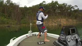 Utilising Daiwas huge Live Trout Swimbait for Murray Cod [upl. by Mossman833]