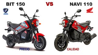 HONDA vs ITALIKA ¿CUÁL COMPRAR Navi110 o BIT150 buenfin2024 [upl. by Cahn]