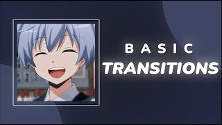 How To Make Basic Transitions in Alight Motion [upl. by Hillard940]