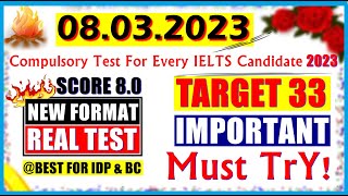 IELTS LISTENING PRACTICE TEST 2023 WITH ANSWERS  08032023 [upl. by Janeta]