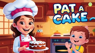 Pat a Cake Song  Fun Animated Nursery Rhyme for Kids [upl. by Nivrad]