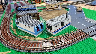 Lego City Update New Curved Road and Trailer Park [upl. by Donaugh]