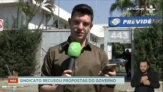 Greve dos servidores do INSS continua após recusa de propostas do governo [upl. by Anniram]