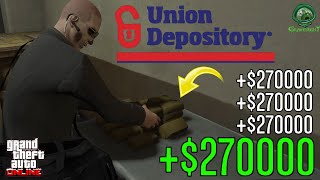 GTA Online  Union Depository Robbery Easiest Method [upl. by Jeu]