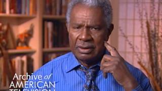 Ossie Davis on the first time he was on television  EMMYTVLEGENDSORG [upl. by Anaugahs]