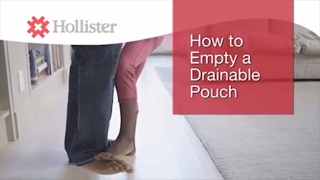 How to Empty a colostomy bag  Emptying a Drainable Pouch  Hollister [upl. by Weiner]